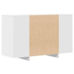 Berkfield Home Sideboard White 120x41x75 cm Engineered Wood - Size: 120 x 41 x 75 cm - thumbnail 8