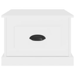 Berkfield Home Coffee Table White 50x50x35 cm Engineered Wood - Size: 50 x 50 x 35 cm - thumbnail 6