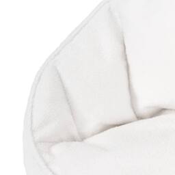 icon Boucle Sirena Accent Chair & Footstool Bundle in Cream - thumbnail 8