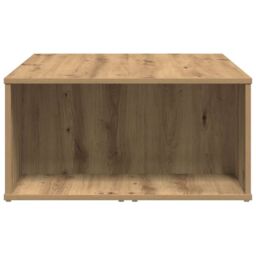 Berkfield Home Coffee Table Artisan Oak 90x67x33 cm Engineered Wood in Brown - Size: 90 x 67 x 33 cm - thumbnail 5