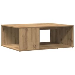 Berkfield Home Coffee Table Artisan Oak 90x67x33 cm Engineered Wood in Brown - Size: 90 x 67 x 33 cm - thumbnail 2