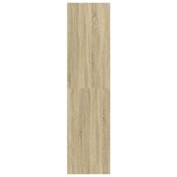 Berkfield Home Wardrobe Sonoma Oak 100x50x200 cm Engineered Wood in Brown - Size: 100 x 50 x 200 cm - thumbnail 5