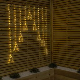 Samuel Alexander 1.2m x 1.2m FlexiBrights Christmas Tree Curtain Lights with 258 Warm White LEDs - thumbnail 4