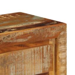 Berkfield Home Sideboard 120x30x75 cm Solid Reclaimed Wood - Size: 120 x 30 x 75 cm - thumbnail 6