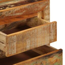 Berkfield Home Sideboard 120x30x75 cm Solid Reclaimed Wood - Size: 120 x 30 x 75 cm - thumbnail 5