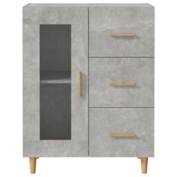 Berkfield Home Sideboard Concrete Grey 69, 5x34x90 cm Engineered Wood - Size: 5 x 34 x 90 cm - thumbnail 6