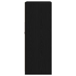 Berkfield Home Sideboard with LED Lights Black Oak 60, 5x37x100 cm - Size: 5 x 37 x 100 cm - thumbnail 7