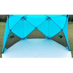 Gr8 Garden Blue Pop Up Family Beach Tent Sun Shade Camping Shelter 3-4 Person UPF50+ UV - thumbnail 3