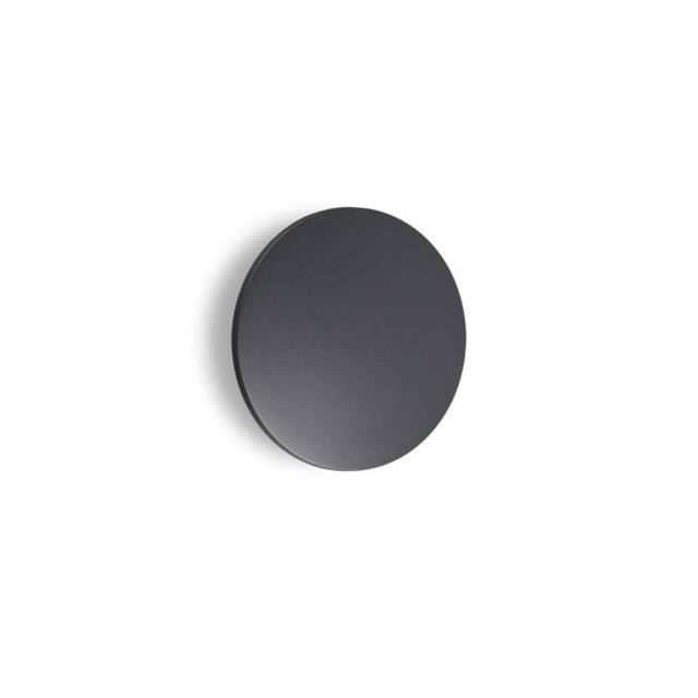 Netlighting Punto Outdoor Flush Wall Lamp Anthracite Grey 1850Lm 3000K IP54