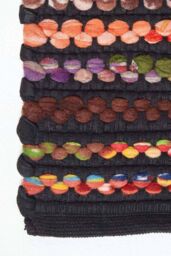 Homescapes Handwoven Multi Coloured Chindi Folk Rug - Size: 160 cm x 230 cm - thumbnail 5