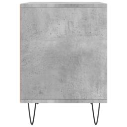 Berkfield Home Bedside Cabinet Concrete Grey 40x35x50 cm Engineered Wood - Size: 40 x 35 x 50 cm - thumbnail 5