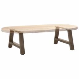 Berkfield Home Coffee Table Legs A-Shaped 2 pcs 70x(30-31) cm Steel in Black - thumbnail 8