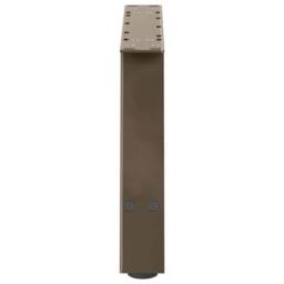 Berkfield Home Coffee Table Legs A-Shaped 2 pcs 70x(30-31) cm Steel in Black - thumbnail 6