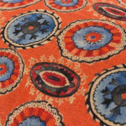 Wylder Tropics Akamba Tribal Abstract Tropical Cushion in Tangerine - Size: 30 cm x 50 cm - thumbnail 5