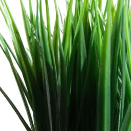 Leaf Artificial Grass Plant Foliage Ready to Display 22cm Pack of 6 in Green - thumbnail 2