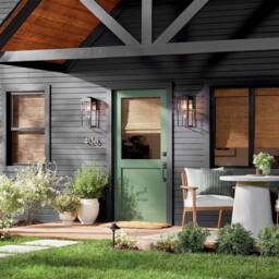 Netlighting Kichler Hone Medium Outdoor Wall Lantern Classic Black IP44 1x E27 - thumbnail 5