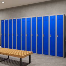 Phoenix Safe Company Personal Locker in Blue with Electronic Lock, PL1133GBE, 137L - thumbnail 5