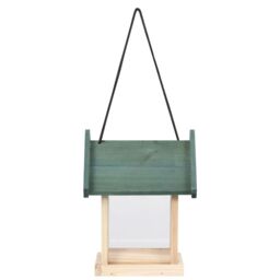 Berkfield Home Bird Feeders 4 pcs Firwood in Beige - thumbnail 5