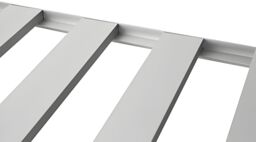 Primrose Traditional 2 Tier Greenhouse Staging Shelf Workbench in Silver 126cm - Size: 1200mm x 500mm - thumbnail 5