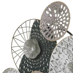 Wyld and Coco Industrial Metal Wall Circles - Silver Copper Black - thumbnail 5