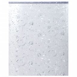 Berkfield Home Window Film Frosted Flowers Pattern 60x500 cm PVC in Black - thumbnail 1