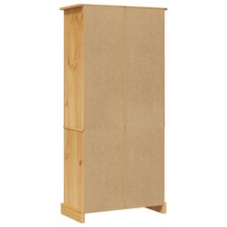 Berkfield Home Cupboard Mexican Pine Corona Range 80x40x170 cm in Brown - Size: 80 x 40 x 170 cm - thumbnail 6