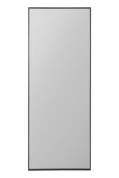 MirrorOutlet Black Aluminium Edged Wall Mirror 4ft11 X 2ft (150CM X 60CM) - Size: 1 Pack - thumbnail 3