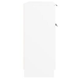 Berkfield Home Sideboard White 60x30x70 cm Engineered Wood - Size: 60 x 30 x 70 cm - thumbnail 6
