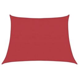 Berkfield Home Sunshade Sail 160 g/m ² Red 4/5x3 m HDPE - thumbnail 1