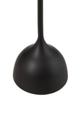 Living and Home Modern Small Round Metal Side Table in Black - thumbnail 6