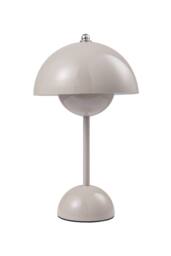 Living and Home Dimmable Acrylic Lampshade Table Lamp in Off-White - thumbnail 5