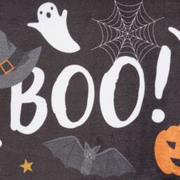OHS Halloween Ghost Non Slip Decorative Hallway Runner Rug Mat in Black - Size: 40 x 60 cm - thumbnail 6