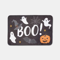 OHS Halloween Ghost Non Slip Decorative Hallway Runner Rug Mat in Black - Size: 40 x 60 cm - thumbnail 3