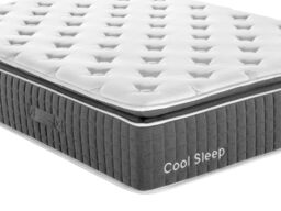 Arthur Sleep Cool Comfort Gel Foam Pocket Spring Hybrid Mattress in White - Size: King - thumbnail 7