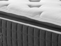 Arthur Sleep Cool Comfort Gel Foam Pocket Spring Hybrid Mattress in White - Size: King - thumbnail 5