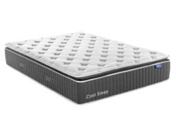 Arthur Sleep Cool Comfort Gel Foam Pocket Spring Hybrid Mattress in White - Size: King - thumbnail 3