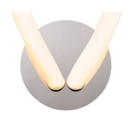 Netlighting Knot Led Wall Lamp 12W LED 3000K 900lm IP20 Chrome in Grey - thumbnail 4