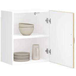 Berkfield Home Kitchen Wall Cabinet Lucca Sonoma Oak Engineered Wood in Brown - thumbnail 2