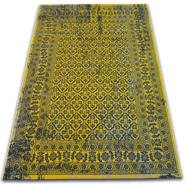 RugsX Vintage Rug in Yellow - Size: 120 cm x 170 cm - image 1
