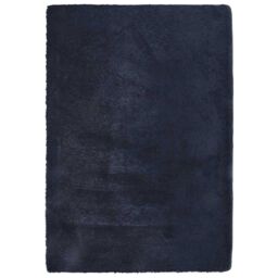 Berkfield Home Shaggy Rug High Pile NAVARRA Navy 160x230 cm Polyester in Blue - Size: Medium - thumbnail 2