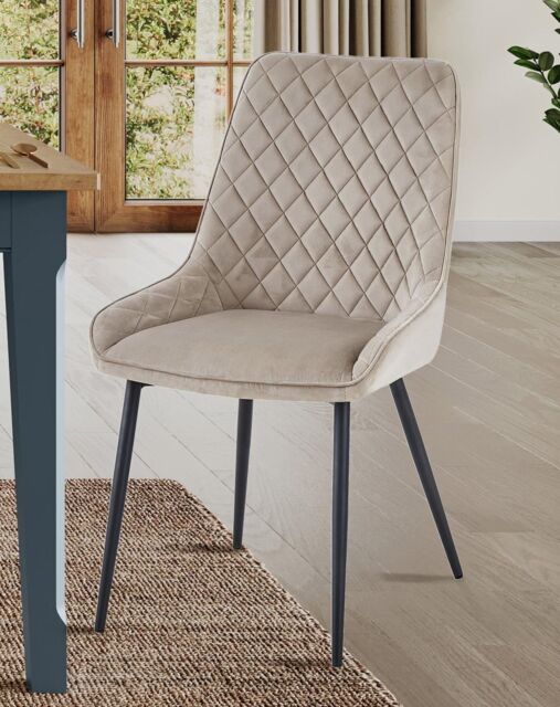 Baumhaus Signature Blue Dining Chair - MINK (Pack of Two) in Red - Size: 2 Pack - image 1