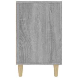 Berkfield Home Sideboard Grey Sonoma 100x36x60 cm Engineered Wood - Size: 100 x 36 x 60 cm - thumbnail 4