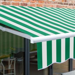 Primrose Awnings Electric Retractable Patio Awning 3.5m x 2.5m in Light Green - thumbnail 5