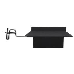 Berkfield Home Outdoor Solar Lamps 6 pcs LED Square 12 cm Black - thumbnail 4