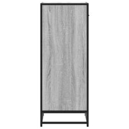 Berkfield Home Shoe Rack Grey Sonoma 48x38x97.5 cm Engineered Wood - thumbnail 5
