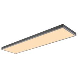 Netlighting Doro Ceiling Light Silver 120x30cm LED Dimmable 2700-6500K Remote - Size: 120x30 cm - thumbnail 5