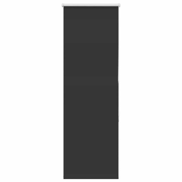 Berkfield Home Roller Blind Blackout Black 60x150 cm Fabric Width 55.7 cm Polyester - image 1