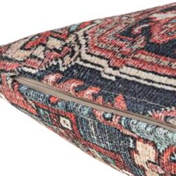 Kukoon Red Terracotta Persian Style Washable Cotton Cushion - Size: 50 cm x 50 cm - thumbnail 3