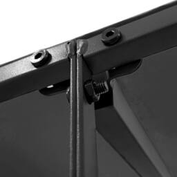 Berkfield Home Canopy Anthracite 2x2.3 m 180 g/m ² Fabric & Steel in Black - thumbnail 5