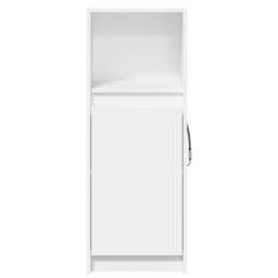 Berkfield Home Sideboard with LED White 38x34x100 cm Engineered Wood - Size: 38 x 34 x 100 cm - thumbnail 6